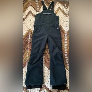 Roxy Girls Slate Grey Snow Bibs